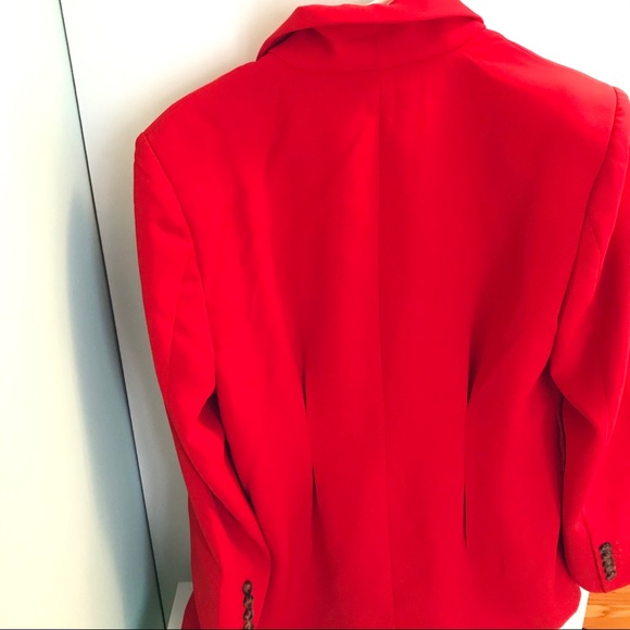 NEW Simons Twik Red Two Button Blazer S - Picture 3 of 8